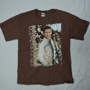 Craig Morgan The Guy Who Sings... T-shirt Mens L Brown Country Music Y2K Fade